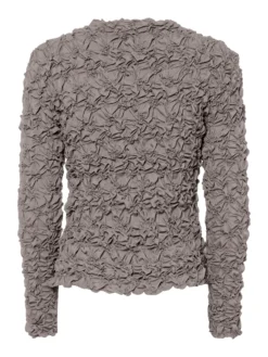 YASMERA TOP MET LANGE MOUWEN 11 YASMERA TOP MET LANGE MOUWEN -YAS Verkoopwinkel 26040040 TaupeGray 002