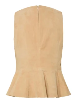 YASNOAH SUÈDE LEER TOP -YAS Verkoopwinkel 26040447 Lark 002